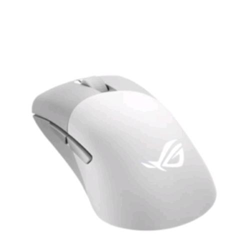 ASUS ROG KERIS MOUSE GAMING WIRELESS RGB SENSORE OTTICO AIMPOINT 36.000 DPI 650 ips ACCELERAZIONE 50g POLLING 1.000Hz WHITE