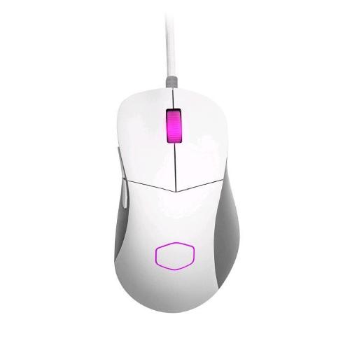 COOLER MASTER MM730 RGB MOUSE GAMING OTTICO 16.000 DPI 5 TASTI USB BIANCO GRIGIO