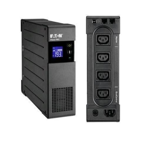 EATON ELP650IEC UPS 400W 650Va DURATA A PIENO CARICO IN BLACKOUT 5MIN COLORE NERO
