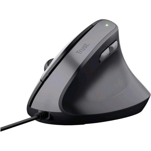 TRUST BAYO II ERGONOMIC MOUSE MOUSE ERGONOMICO USB 6 TASTI 800-2400 DPI REGOLABILI ULTRA SILENZIOSO NERO