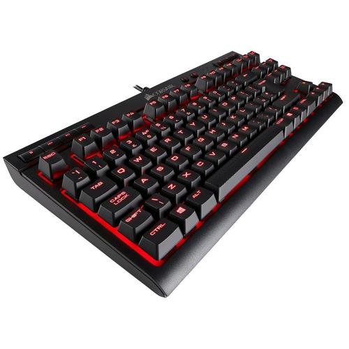 CORSAIR K63 CHERRY MX RED TASTIERA GAMING MECCANICA RETROILLUMINAZIONE ROSSO