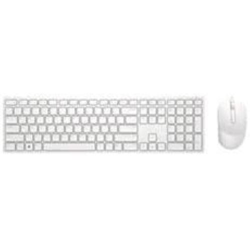 DELL PRO- KM5221W TASTIERA CON MOUSE WIRELESS QWERTY ITALIANO COLORE BIANCO