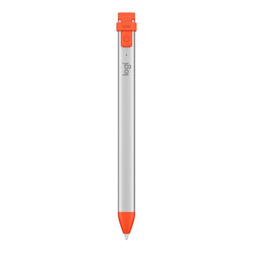 LOGITECH CRAYON MATITA DIGITALE BLUETOOTH COMPATIBILE CON APPLE iPAD DI 6A GEN iPAD AIR DI 3A GEN iPAD MINI DI 5A GEN UTILIZZA LA TECNOLOGIA APPLE PENCIL E LA TECNOLOGIA PALM REJECTION