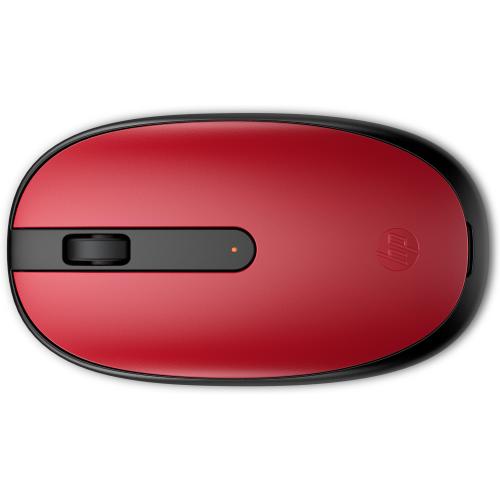 HP 240 EMPIRE MOUSE OTTICO BLUETOOTH 1.600 DPI AMBISESTRO RED BLACK