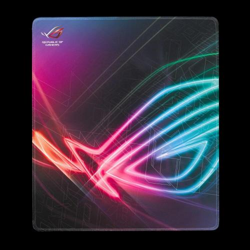 ASUS ROG STRIX EDGE MOUSE PAD GAMING XXL (40x45 CM) CUCITURE LATERALI RINFORZATE IMPERMEABILE MULTICOLOR