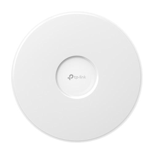 TP-LINK OMADA EAP772 V1 ACCESS POINT TRI BAND 2.4/5/6GHz WI-FI 7 BLUETOOTH 9300 Mbit/s MONTABILE A SOFFITTO O A PARETE BIANCO