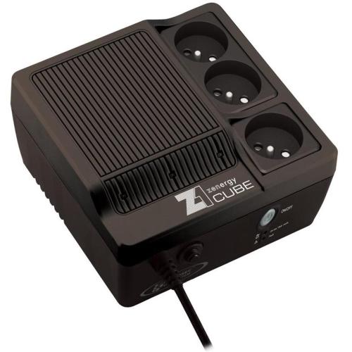 Gruppo di Continuit&agrave; UPS Z1 600VA CUBE Offline Nero