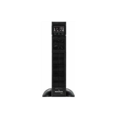 TECNOWARE UPS EVO DSP PLUS 2400 GRUPPO DI CONTINUITÀ TECNOLOGIA ON LINE INSTALLAZIONE RACK E TOWER 8 USCITE IEC AUTONOMIA FINO A 40 MIN POTENZA 2400 VA NERO