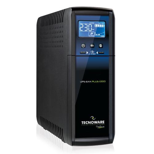 TECNOWARE FGCEXAPL1102IEC EXA PLUS 1000 IEC UPS 1100VA/ 770W 8 PRESE IEC