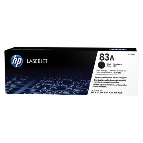 HP 83A TONER NERO PER LASERJET PRO M201N-M201DW-M225DN-MFP M225DW-MFP M125A-M125NW-M127FN GARANZIA ITALIA (CF283A)