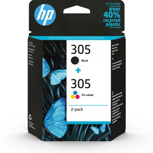 HP INC INK HP 305 MULTIPACK CMYK ENVY 6010 120 PAG/100PG COLORE