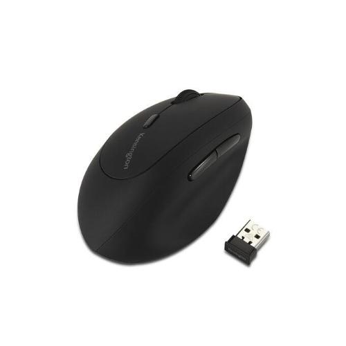 KENSINGTON ERGO PRO FIT MOUSE WIRELESS ERGONOMICO 1.600 DPI PER MANCINI NERO