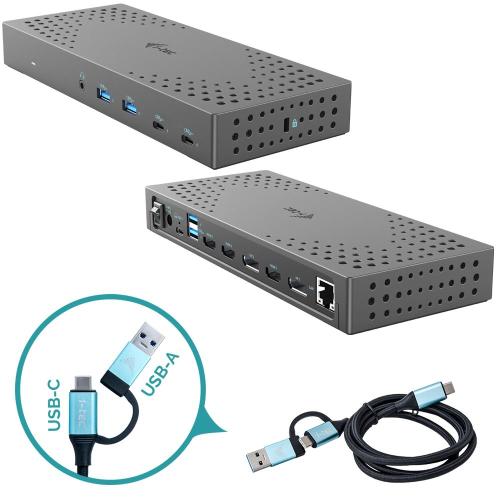 USB3.0/USB-C/ THUNDER3X 4K+P.D.100W
