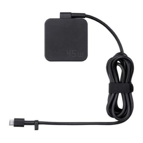 ASUS AC45-00 ALIMENTATORE PER NOTEBOOK 45W USB-C COMPATIBILE ANCHE CON 15 W - 27 W NERO