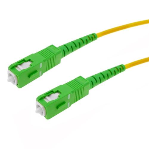 Cavo Fibra Ottica Monomodale OS2 SC/APC a SC/APC 9/125 G657.A2 3 metri