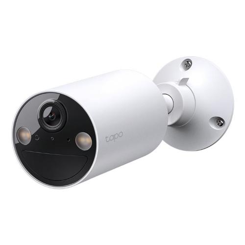 TP-LINK TAPO TC82 TELECAMERA DI SORVEGLIANZA INTERNO ESTERNO 2K 3MPx FOCALE FISSA WI-FI GIORNO E NOTTE AUDIO H.264 AINTIPOLVERE IMPERMEABILE IP65 BIANCO