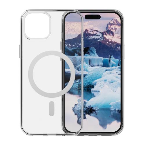 DBRAMANTE 1928 ICELAND PRO APPLE iPHONE 15 COVER MAGSAVE TRASPARENTE