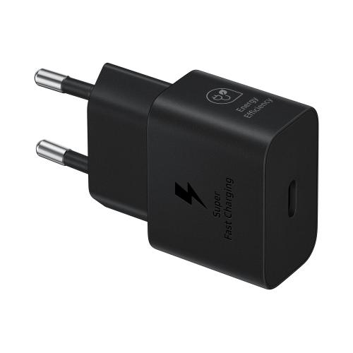 SAMSUNG EP-T2510NB CARICABATTERIE DA RETE 25 W USB-C SUPER FAST CHARCHING NERO
