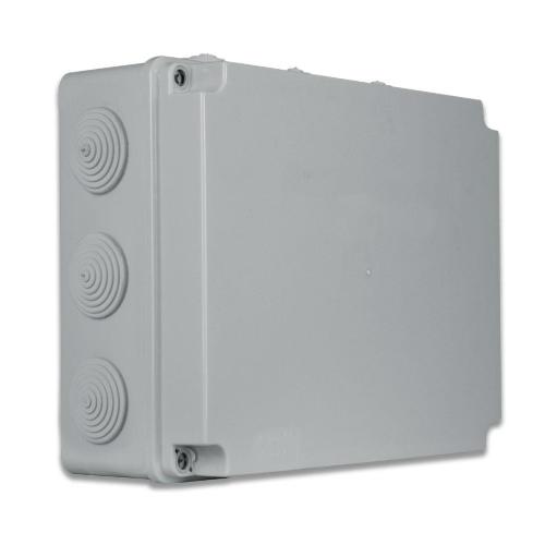 Scatola Rettangolare IP65 di Derivazione da Pareti con Passacavi 240x190