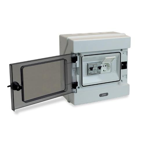 Quadro Elettrico IP65 da Parete 12 Moduli DIN