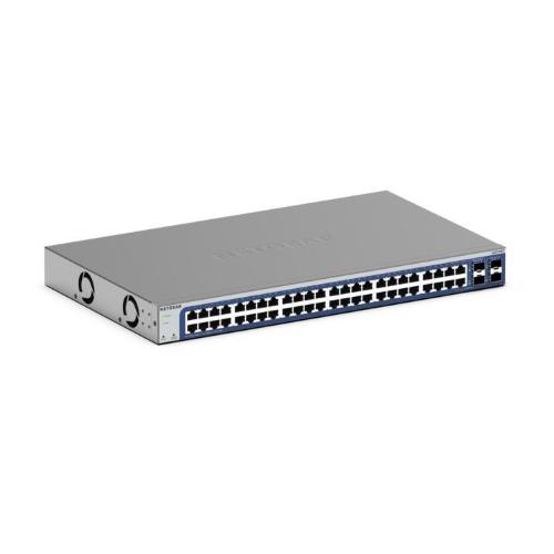 NETGEAR GS748T-600EUS SWITCH 48 PORTE GIGABIT - 2 PORTE 1GB SFP DEDICATE -2 PORTE 1GB CONDIVISE