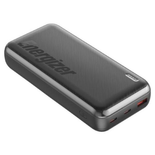 ENERGIZER ULTIMATE POWERBANK 20.000mAh QUICK CHARGE - 2 x USB-C 1 x USB-A NERO