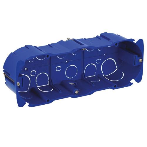 Scatola Rettangolare da Incasso per Pareti Cave 7 moduli S44 e 6 moduli S45