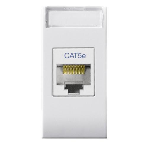 Domus S44 Presa RJ45 Cat.5E UTP Bianco Lucido