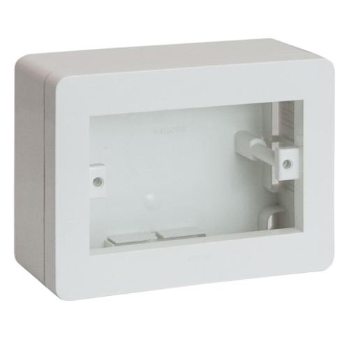 Scatola Universale IP40 per Minicanali 3 Moduli Bianco