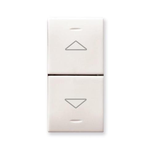 Domus S44 Commutatore Stabile 1P 10AX Bianco Lucido