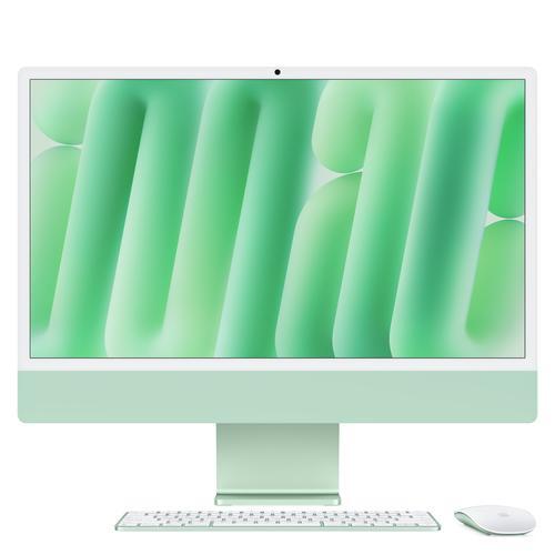 APPLE AIO IMAC 24M4 8CPU/GPU 8C. GREEN 16GB/256GB SSD. 4.5K GREEN