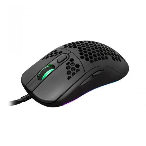 Mouse Ottico USB Gaming 6400 Dpi Retroilluminazione LED RGB 6D Nero, GALAHAD