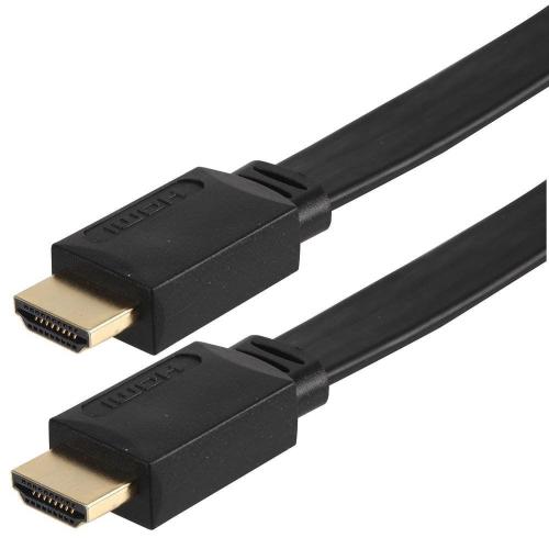 Cavo HDMI High Speed con Ethernet A/A M/M Piatto 2m
