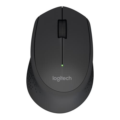LOGITECH M280 MOUSE WIRELESS 2.4 GHz RICEVITORE NANO USB 1.000 DPI 3 PULSANTI BLACK