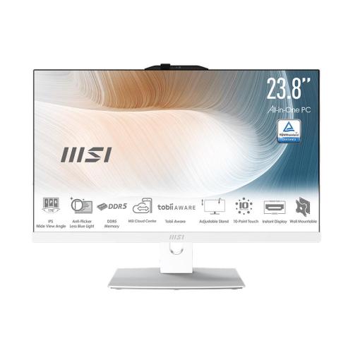 MSI MICROSTAR AIO 23,8CORE 5 16G 512G W11P WH TC C5 120U ANTIGLARE MULTI TCH NS
