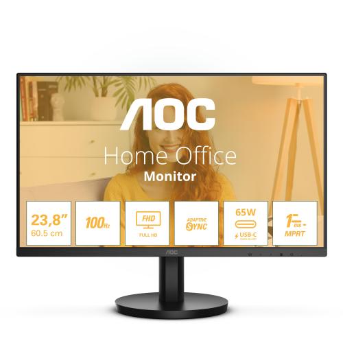 AOC 24B3CA2 23.8" LED IPS FULL HD 16:9 250 CD/mq 100Hz 4 ms USB 1 x HDMI NERO