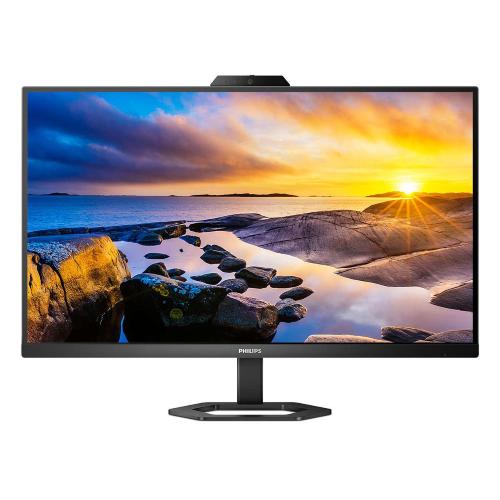 PHILIPS 27E1N5600HE/00 27" LED IPS QUAD HD 16:9 75Hz 4MS WEBCAM HUB USB HDMI DISPLAYPORT USB-C 65W ALTOPARLANTI INCORPORATI NERO