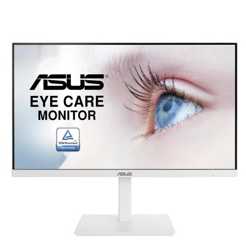 ASUS VA27DQSB-W 27" LED IPS FULL HD 16:9 5 MS 75 HZ EYE CARE VGA HDMI DISPLAYPORT HUB USB 2.0 ALTOPARLANTI INCORPORATI BIANCO