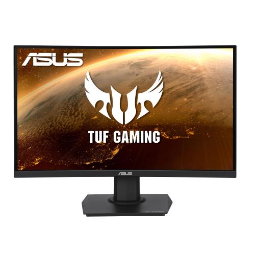 ASUS TUF GAMING VG24VQE 23.6" CURVO LED VA AMD FREESYNC FORMATO 16:9 CONTRASTO 3.000:1 2xHDMI 1xDISPLAY PORT COLORE NERO GARANZIA ITALIA
