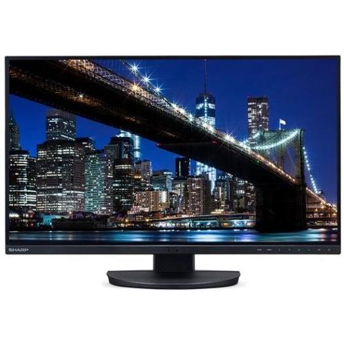 SHARP/NEC MULTISYNC EA272UB 27" LED TFT/IPS 4K ULTRA HD 3840 x 2160 400 CD/mq CONTRASTO 1000:1 5ms 60Hz USB-C LAN HDMI DISPLAYPORT NERO