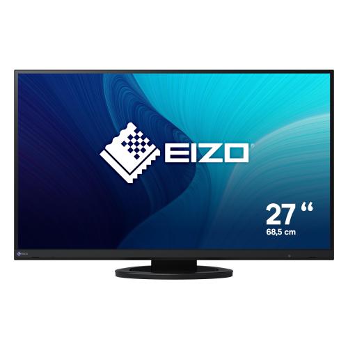 EIZO EV2760-BK 27" LED IPS FORMATO 16:9 CONTRASTO 1.000:1 1xHDMI 1xDVI 2xDISPLAY PORT 4xUSB COLORE NERO GARANZIA ITALIA