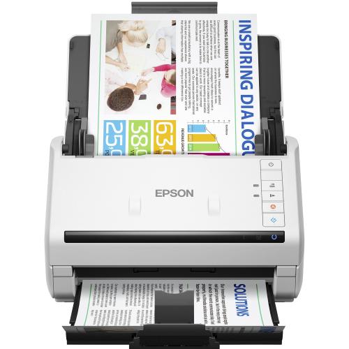 EPSON WORKFORCE DS-770II SCANNER PER DOCUMENTI A4 600x600 DPI DISPLAY LCD READY SCAN LED JPEG PDF TIFF BIANCO NERO