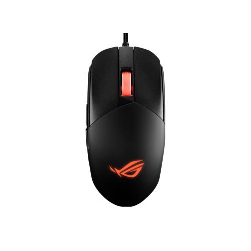 ASUS ROG STRIX IMPACT III MOUSE GAMING USB CAVO PARACORD 12.000 DPI 5 PULSANTI PROGRAMMABILI NERO