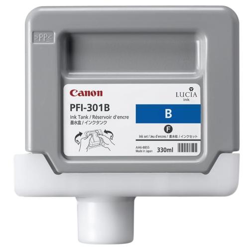 CANON PFI-301B SERBATOIO BLU PER IPF9XOO-8XOO-SERIE S 330ML (1494B001AA)