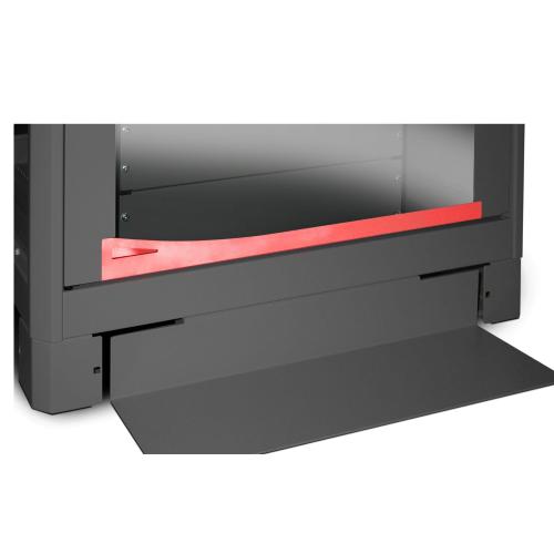 Dispositivo antiribaltamento per armadi 600mm Grigio