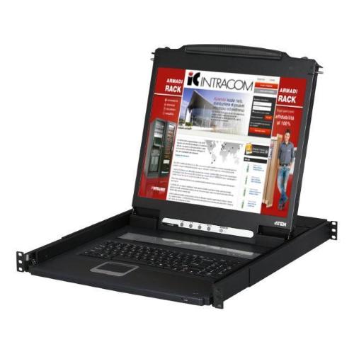 Console USB-PS2 VGA con LCD 19'' da rack 19'', CL1000N