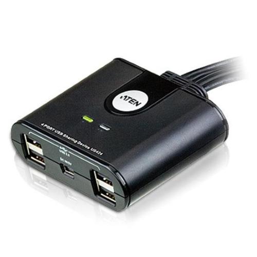 Switch per 4 periferiche USB a 2 computer, US224