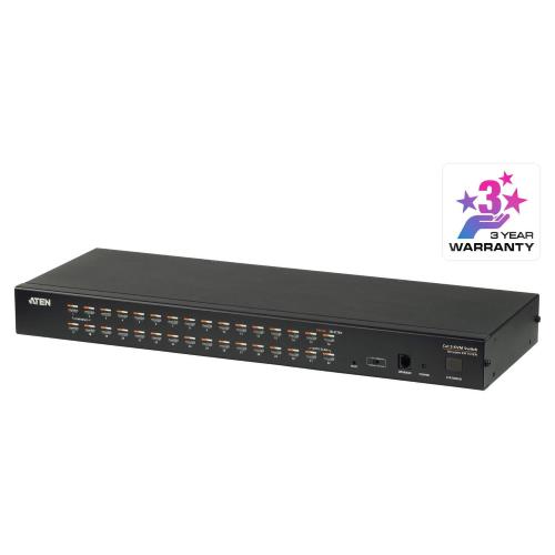 Switch KVM Cat.5 a 32 porte con porta Daisy-Chain, KH1532A