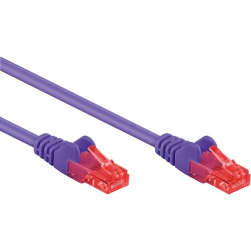 Cavo di rete Patch in CCA Cat.6 Viola U/UTP 2m