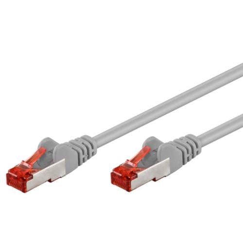 Cavo di rete Patch in rame Cat. 6 Grigio SFTP LSZH 10m